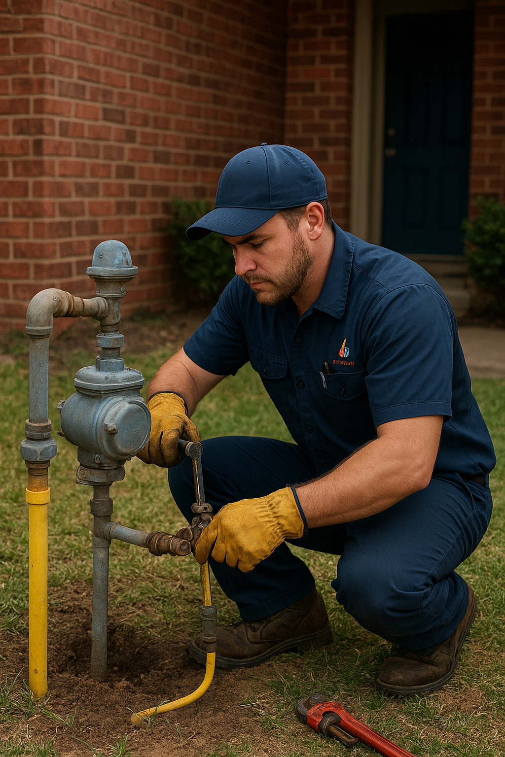 Gas Line Repair in Stonehaven, TX 75093