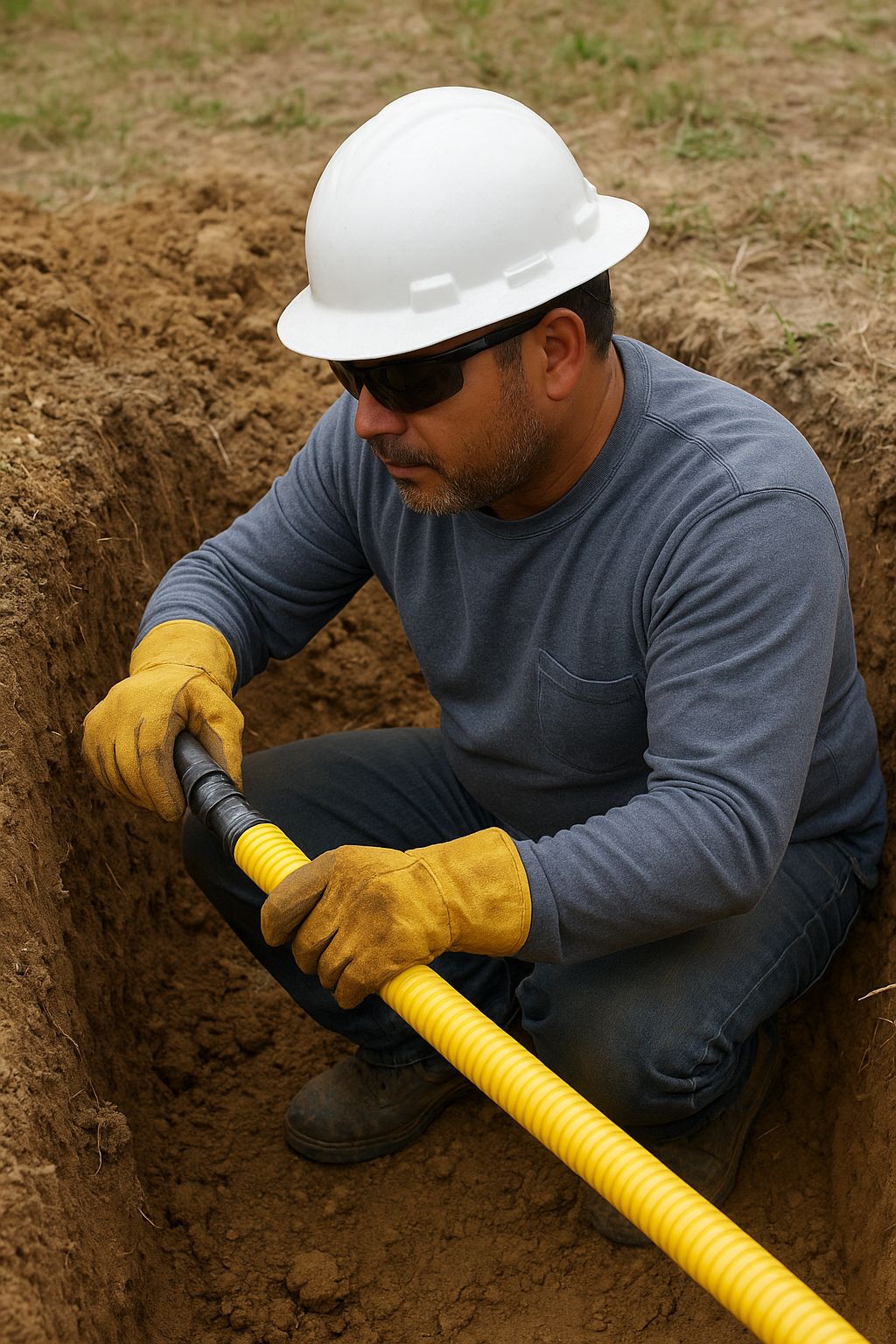 Gas Line Repair in Normandy Estates, TX 75024